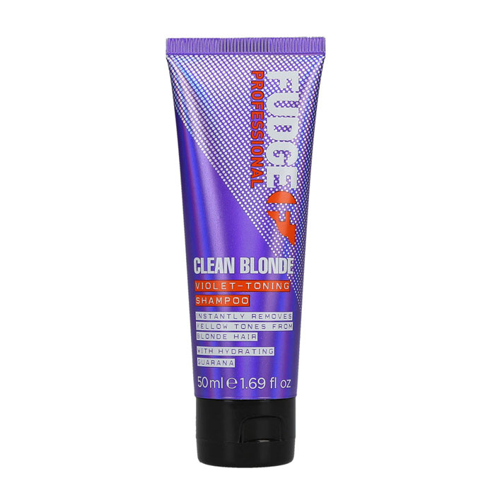 Fudge Clean Blonde Violet Toning Shampoo 50ml