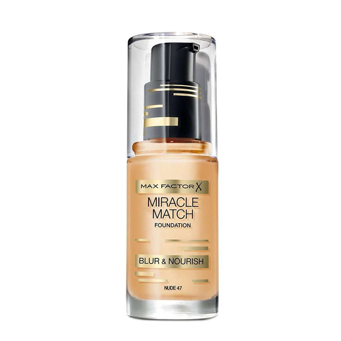 Max Factor Miracle Match Foundation Nude 47