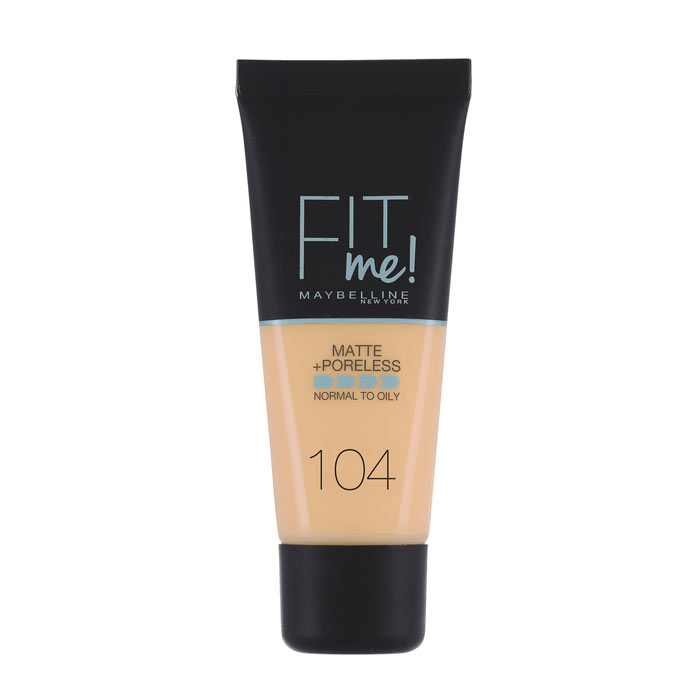 Maybelline Fit Me Matte + Poreless Foundation - 104 Soft Ivory