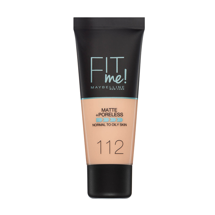 Maybelline Fit Me Matte + Poreless Foundation - 112 Soft Beige