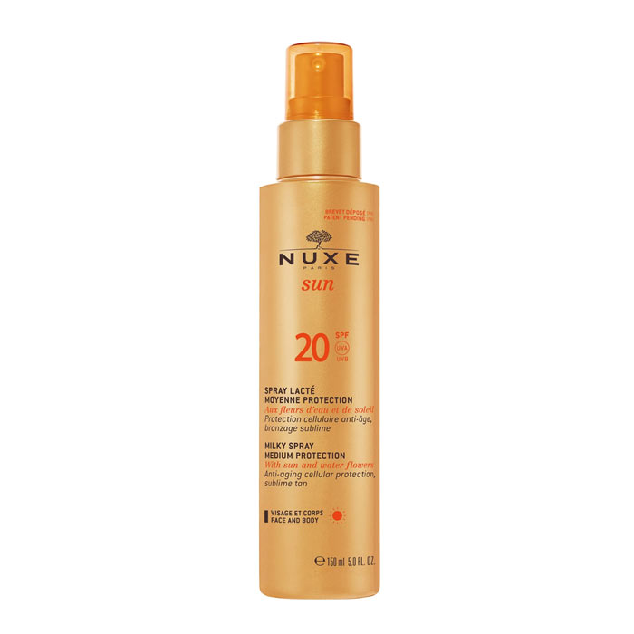 NUXE Sun Milky Spray For Face & Body SPF20 150ml
