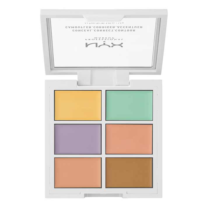 NYX PROF. MAKEUP 3C Palette Color Correcting Concealer