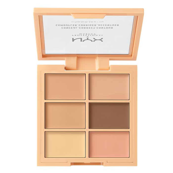 NYX PROF. MAKEUP 3C Palette Conceal Correct Contour Light