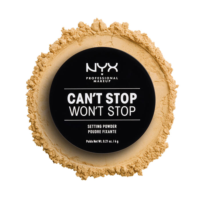 NYX PROF. MAKEUP Can t Stop Won t Stop Setting Powder - Banana