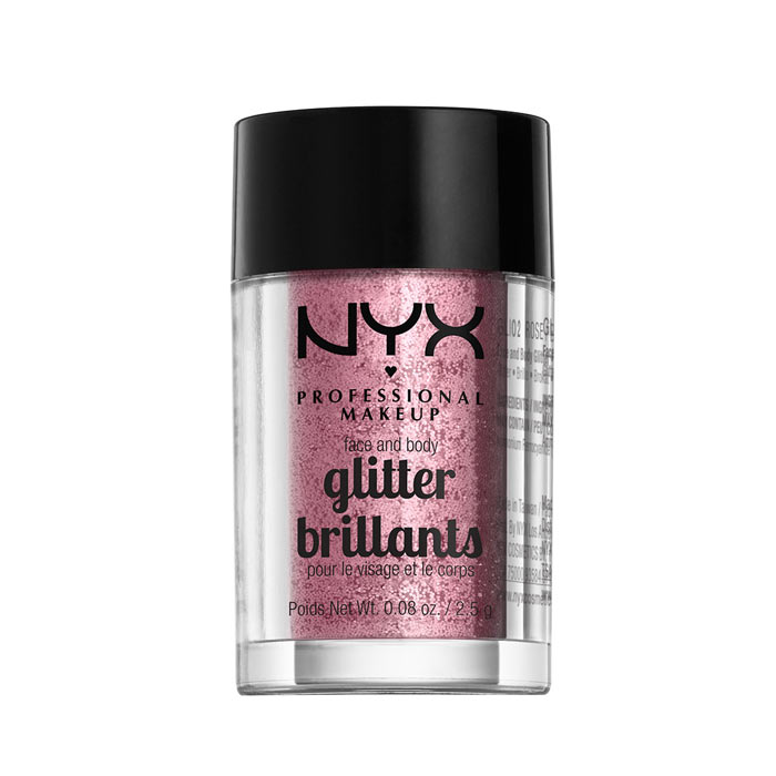 NYX PROF. MAKEUP Face & Body Glitter - 02 Rose 2,5g