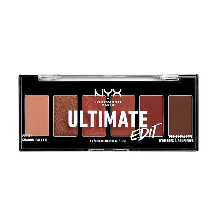 NYX PROF. MAKEUP Ultimate Shadow Palette Petite Edition - Warm Neutrals