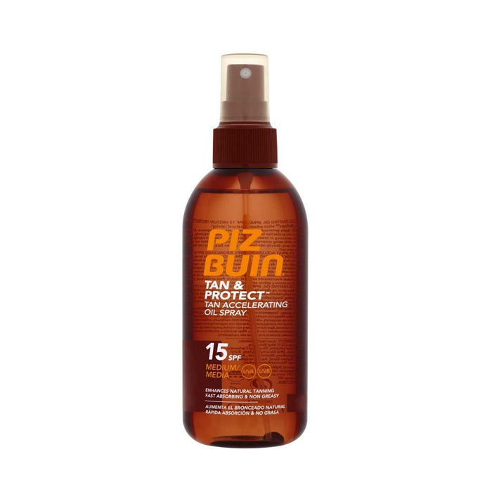 Piz Buin Tan & Protect Tan Accelerating Oil Spray SPF15 150ml