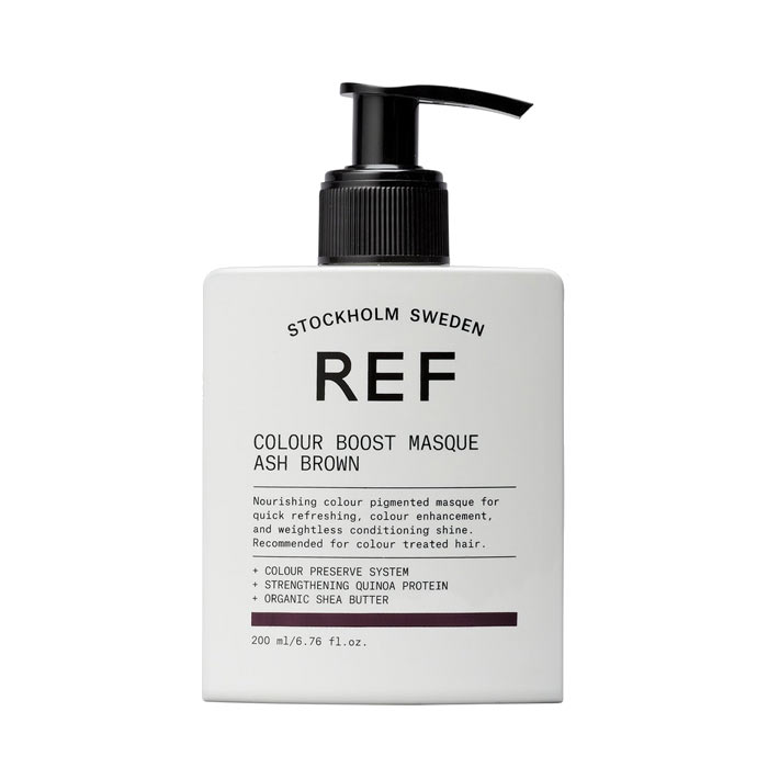 REF Colour Boost Masque Ash Brown 200ml