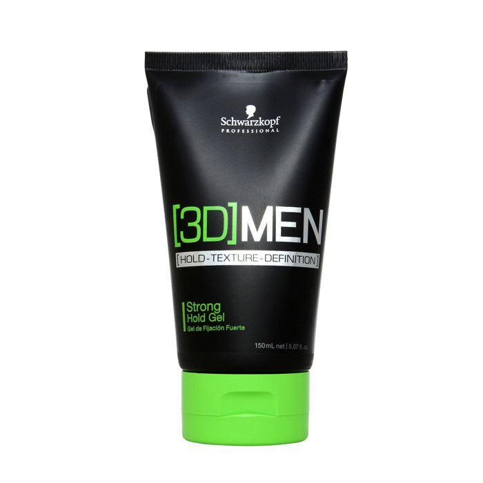 Schwarzkopf 3D Men Strong Hold Hair Gel 150ml